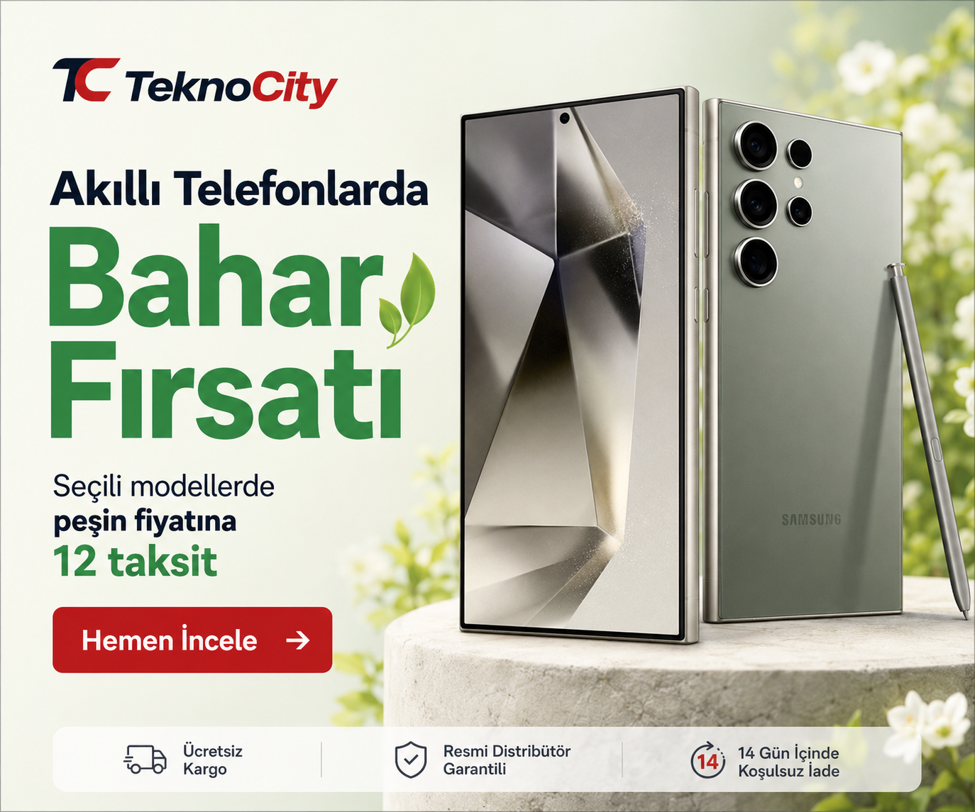 Akıllı telefon kampanyası reklamı